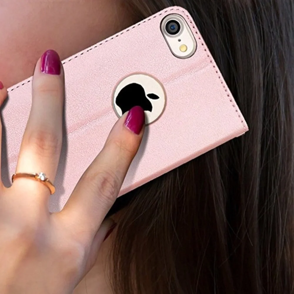 New iPhone 7 rose gold wallet case